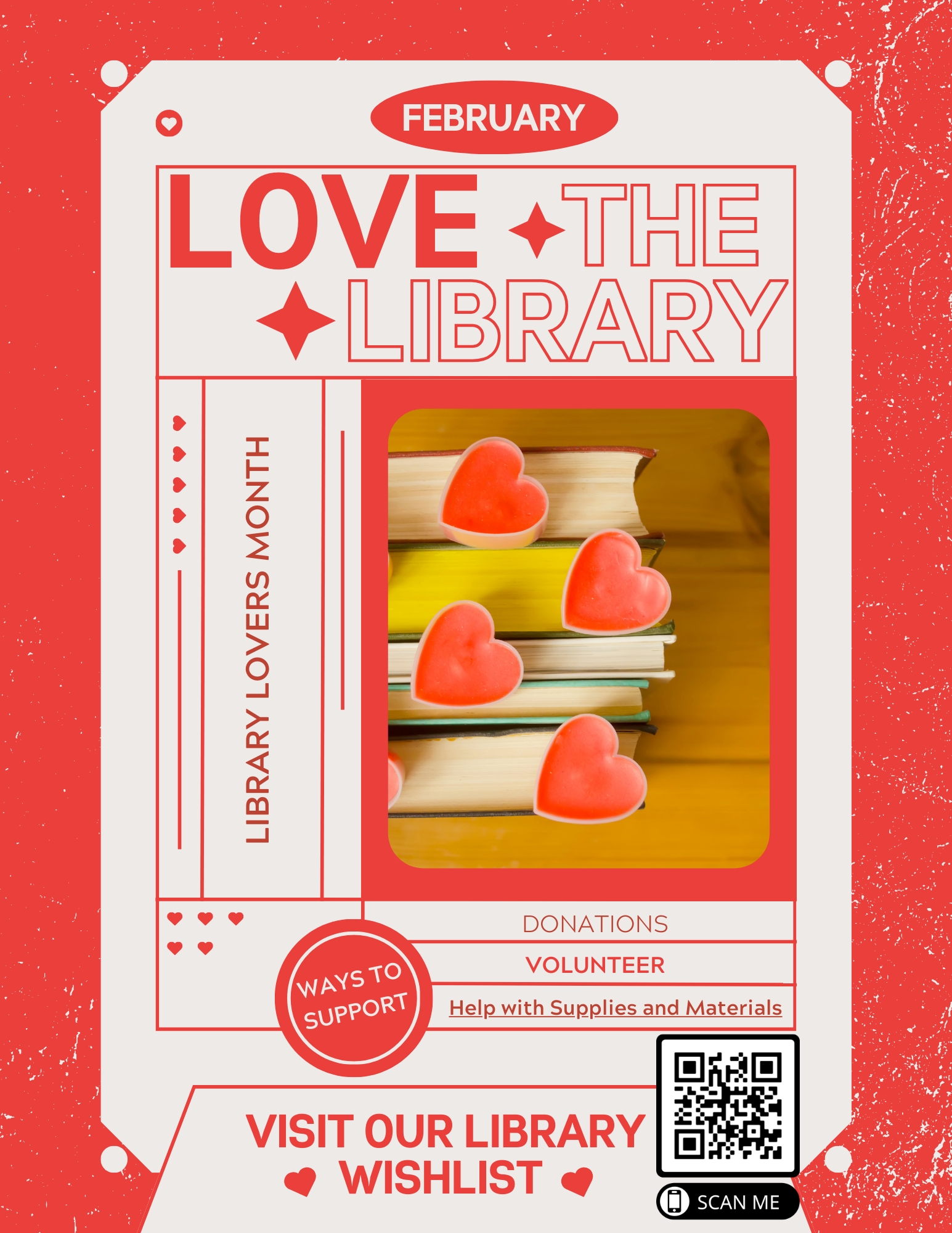 Library Support Flyer